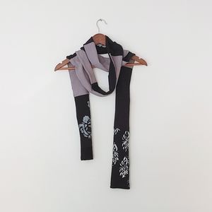 Lilikoi NWT Remnant scarf blacks and greys